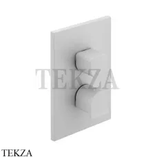 Gessi RILIEVO Термостат для душа на 3 потока, внешняя часть 59136-279, белый матовый