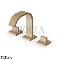 Zucchetti Aguablu Смеситель для биде с донным клапаном ZA5649.P31, brushed british gold PVD