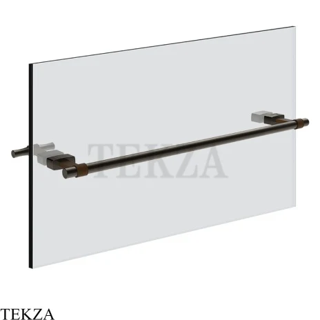 Gessi Jacqueline Полотенцедержатель для крепления на стекло, 45 см 77513-707, black хром Brush