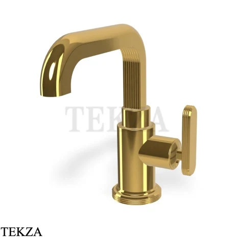 FIMA Carlo Frattini Park Line Смеситель для раковины, с донным клапаном F1321OR, gold