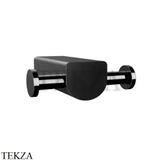 Gessi RILIEVO Крючок двойной для халата и полотенец 59522-706, Black Metal