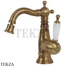 Migliore Oxford Смеситель для биде, с донным клапаном 19082, бронза classic