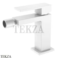 Boheme Qubic Смеситель для биде однорычажный, без гарнитура 476-MW, matt white