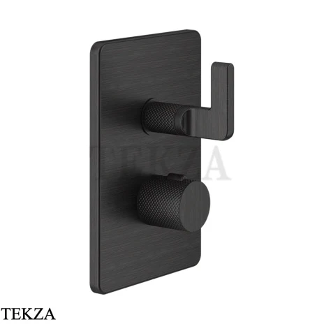 Gessi INCISO SHOWER Термостатический смеситель, 3 потока, внешняя часть 58136-187, Aged Bronze