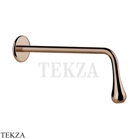 Gessi Goccia Излив для раковины настенный, под размер 33723-030, Copper PVD