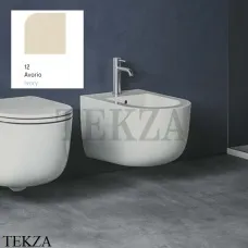 Hatria FUTURA Биде подвесное, 1 отверстие под смеситель A0Y9B812, Avorio-Ivory