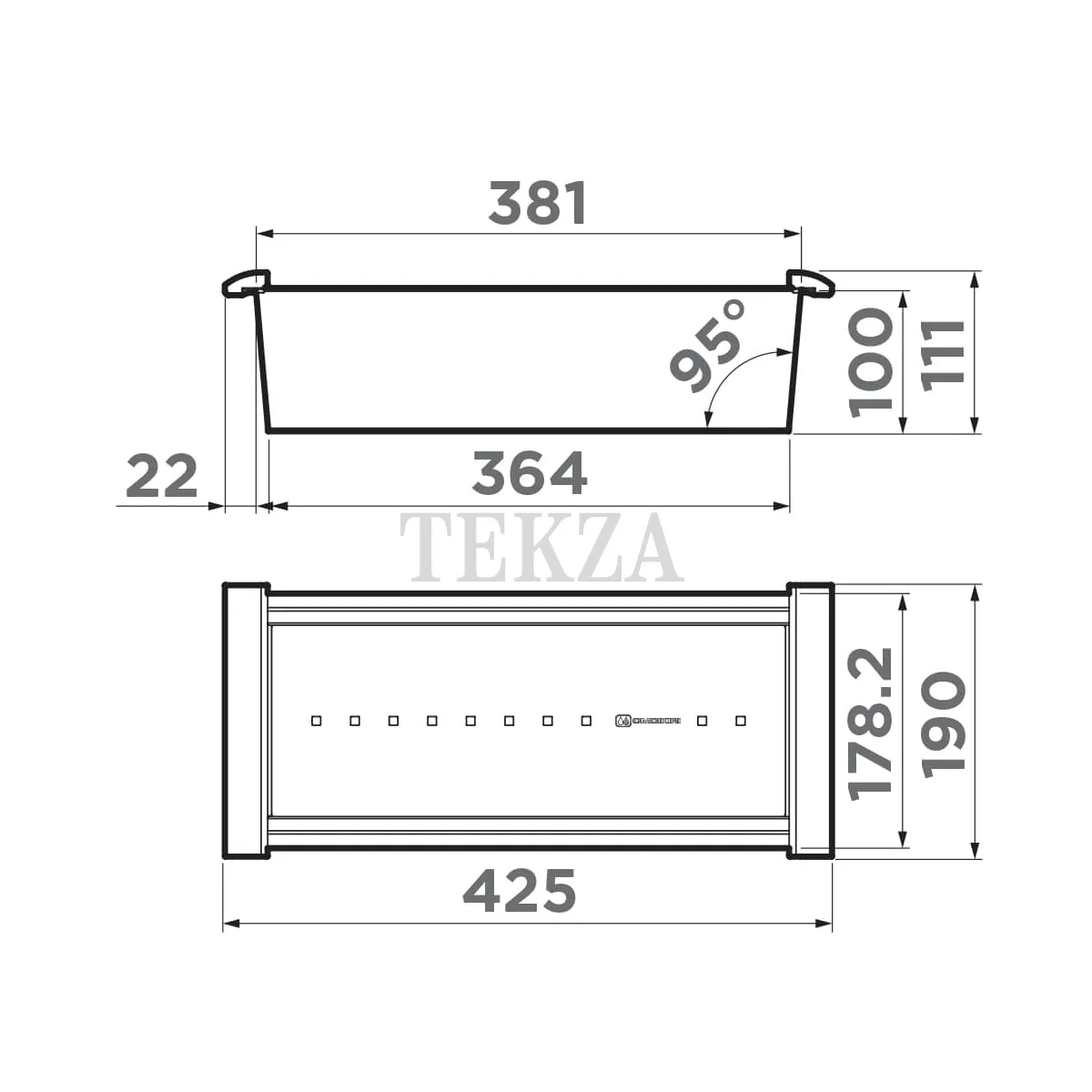 Omoikiri Коландер CO-02 4999002 нержавеющая сталь