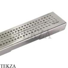 TECEdrainline quadratum 100 Решетка из нержавеющей стали 601050, сталь полированная