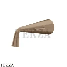Gessi CONO Смеситель для раковины настенный, внешняя часть 45088-708, Copper Brushed (снято с производства)