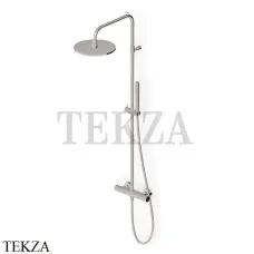 Zucchetti Pan Душевая колонна с термостатом и гарнитуром ZT7788.C8, nickel глянец