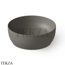 Dea Design Washbasins Раковина настольная круглая Solid Surface DD9093 400 3, Grey №3