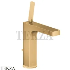Axor Citterio Смеситель для раковины 160, с донным клапаном 39031250, Brushed Gold