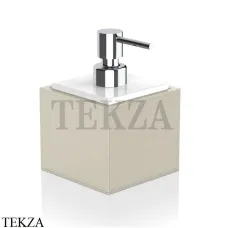 Decor Walther BROWNIE SSP Дозатор для жидкого мыла 0937149, тауп, эко-кожа
