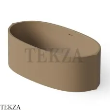 Dea Design Ванна отдельностоящая овальная 162x82 Solid Surface DD8640 1620 2, Light Camel №2