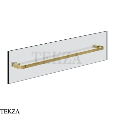 Gessi Perle Полотенцедержатель для крепления на стекло, 60 см 74915-727, шампань Brushed