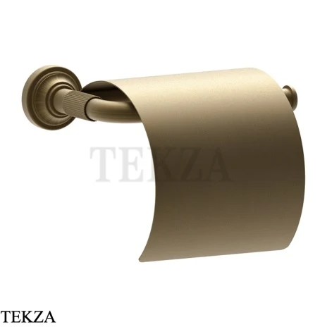 Gessi VENTI20 Держатель туалетной бумаги с крышкой 65449-713, Antique Brass