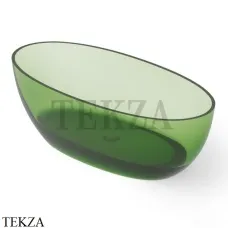 Dea Design Nature Ванна отдельностоящая овальная 170x80 Glasstech DD8647 1700 R3, Emerald R3