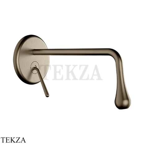 Gessi Goccia Смеситель для раковины длинный излив, внешняя часть 33686-761, Coffee Bronze Br. PVD