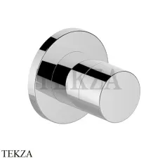 Keuco IXMO Pure Вентиль переключатель на 3 потока, круг, внешняя часть 59548170001, алюминий finish