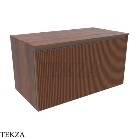 Flaminia Cubika модуль хранения подвесной 95×50×50 см, 1 ящик и внутренний ящик, орех Noce Greca