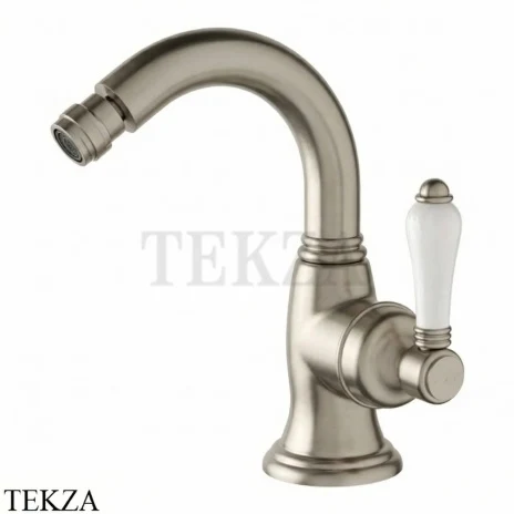 Nicolazzi Cinquanta Смеситель для биде с донным клапаном P.Mont Blanc, 3455NS76C, Satin nickel