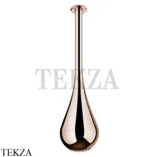Gessi Goccia Потолочная каплевидная душевая лейка 33752-123, Copper глянец