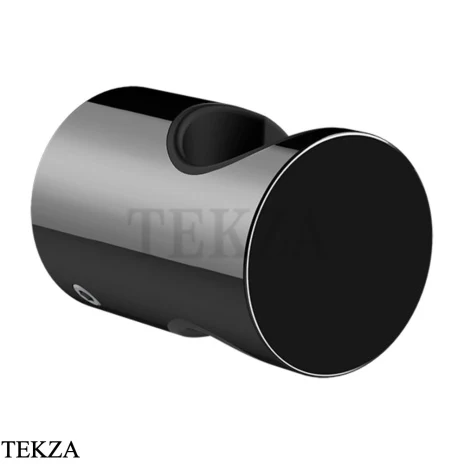 Gessi INCISO SHOWER Держатель для душевой лейки неподвижный 58157-706, Black Metal PVD