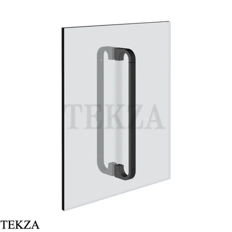 Gessi Perle Полотенцедержатель для крепления на стекло, 20 см 74630-299, черный матовый