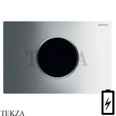 Geberit Sigma10 Клавиша смыва бесконтактная, питание от батарей 115.908.KH.1, хром глянец, хром матовый Geberit Sigma10 Клавиша смыва бесконтактная, питание от батарей 115.908.KH.1, хром глянец, хром матовый