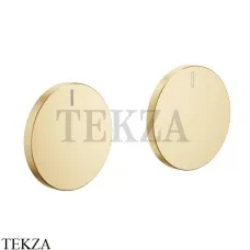 Dornbracht CYO Набор вставок для ручек горячий и холодный 11283811-28, латунь сатин Brushed