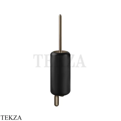 Gessi Goccia Туалетный ёршик настенный, черная керамика 38020-761, Coffee Bronze Br. PVD