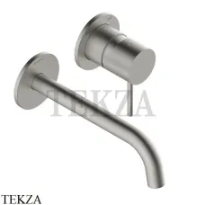 Bossini Teo Смеситель для раковины 185, внешняя часть Z00730.094, никель Brushed