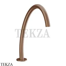 Gessi Origini MATERIC Излив для раковины на борт высокий 66025-708, Copper Brushed