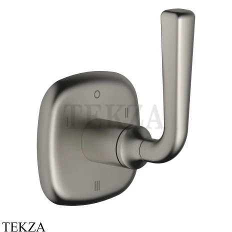 Dornbracht COYA Переключатель на 3 потока, внешняя часть 36210414-99, Dark Platinum matt