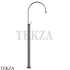 Gessi Goccia Смеситель для раковины напольный, внешняя часть 33630-124, Black Metal Gessi Goccia Смеситель для раковины напольный, внешняя часть 33630-124, Black Metal