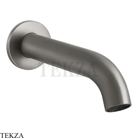 Gessi 316 BATH Излив для ванны настенный 54008-239, Steel Brushed