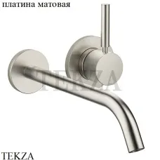 Dornbracht Meta Смеситель для раковины, внешняя часть 36861660-06, платина матовая
