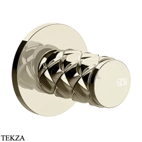 Gessi Pelle Tresse Смеситель-рычаг управления, внешняя часть 78109-720, Nickel PVD