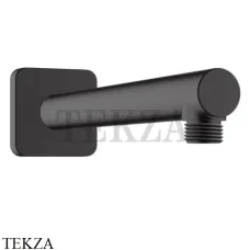 Hansgrohe Vernis Shape Кронштейн настенный 240 для душа 26405670, черный матовый Hansgrohe Vernis Shape Кронштейн настенный 240 для душа 26405670, черный матовый