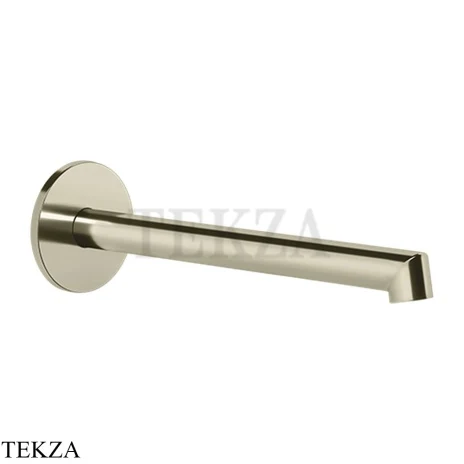 Gessi Ingranaggio-Anello Излив для раковины настенный, длинный 63404-720, Nickel PVD