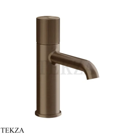 Gessi Habito RIGATO Смеситель для раковины, без донного клапана 70502-761, Coffee Bronze Br. PVD