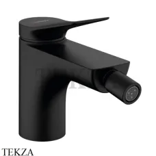 Hansgrohe Vivenis Смеситель для биде, с донным клапаном 75200670, черный матовый