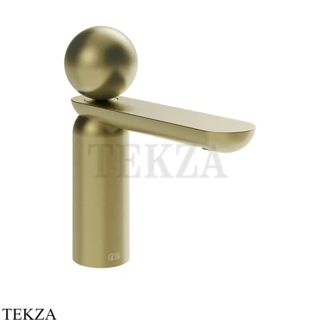 Gessi Perle Смеситель для раковины, без донного клапана 74002-727, шампань Brushed