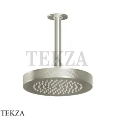 Gessi INCISO SHOWER Верхняя душевая лейка с кронштейном 58186-149, Finox Brushed Nickel