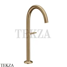 Axor ONE Смеситель для раковины Select 260, гарнитур Push‑Open 48030140, Brushed Bronze