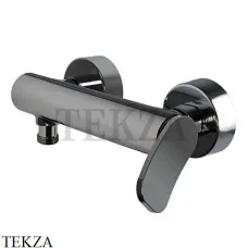 FIMA Carlo Frattini FLO Смеситель для душа настенный, F3805/1CS, Brushed black chrome