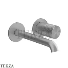 Gessi Habito CESELLO Смеситель для раковины, внешняя часть 70488-149, Finox Brushed Nickel