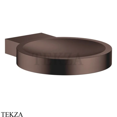Dornbracht Мыльница настенная с держателем 83410979-43, Dark Bronze сатинированный (PVD)