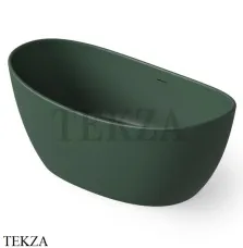 Dea Design Elegant Ванна отдельностоящая овальная 163x85 Solid Surface DD8611 1630 11, Dark Green №11