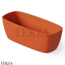 Dea Design Soul Ванна отдельностоящая скругленная 170x72 Solid Surface DD8632 1700 7, Orange №7